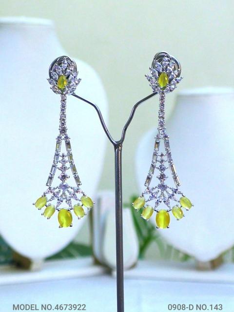 Indian CZ Earrings