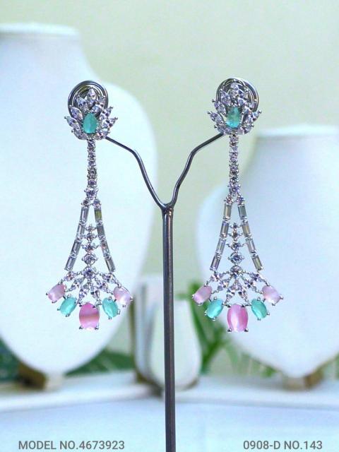 Indian CZ Earrings