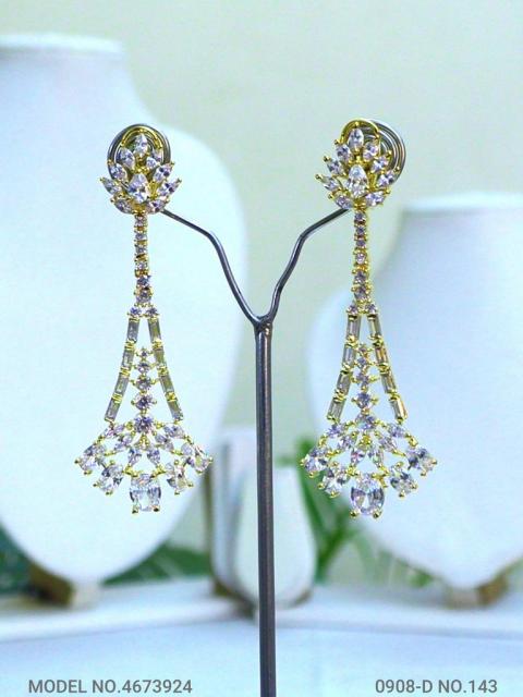 Indian CZ Earrings