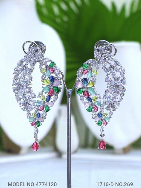 Real Zircon | Fashion AD Earrings