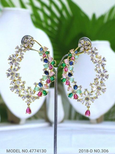 Fashion Cz Earrings in wholesale Price