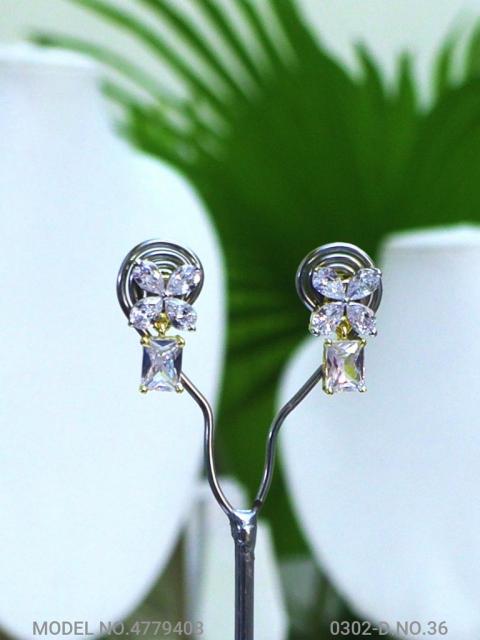 Artificial Diamond Cz Pendant Set
