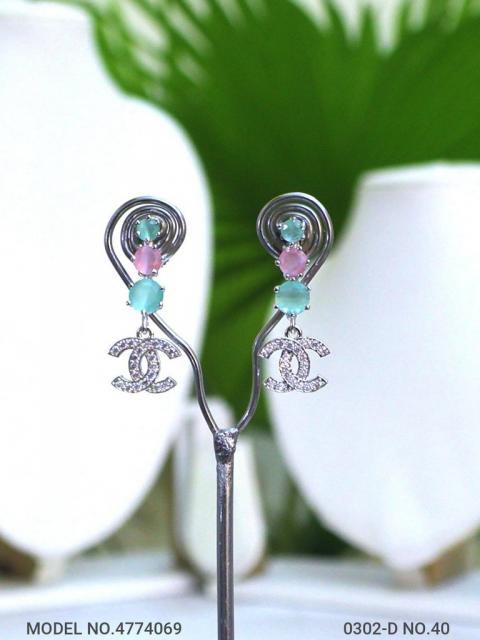 Indian CZ Earrings