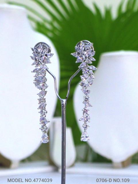 Indian CZ Earrings