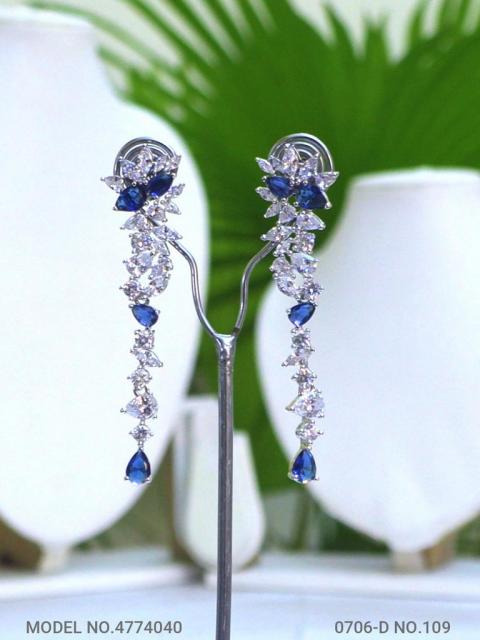 Indian CZ Earrings