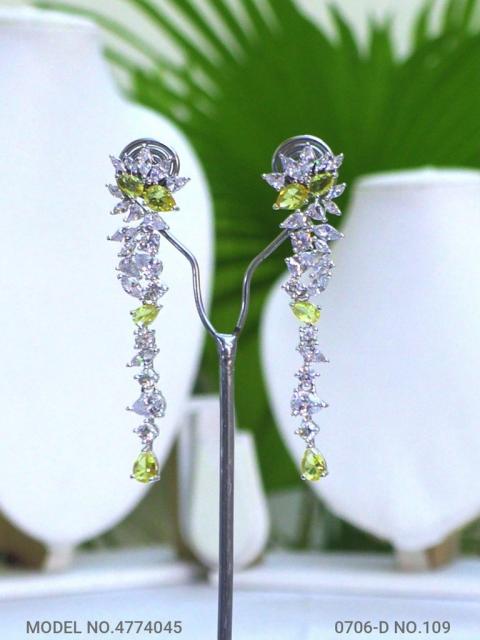 Indian CZ Earrings