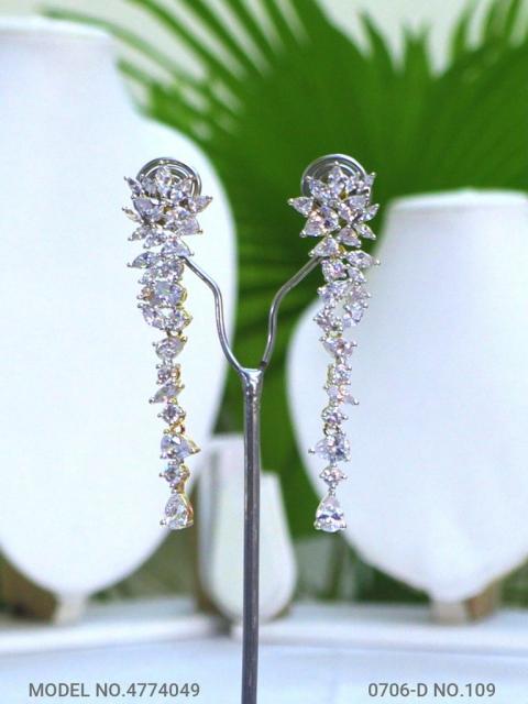 Indian CZ Earrings