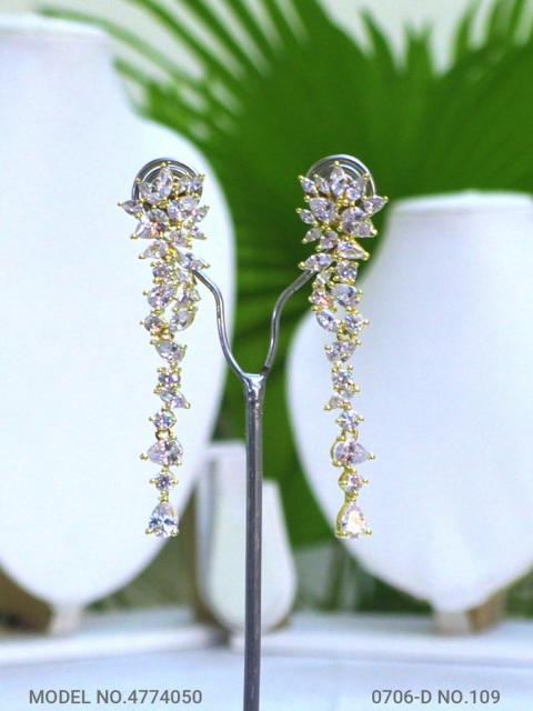 Indian CZ Earrings