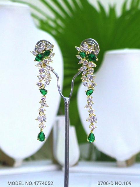 Indian CZ Earrings