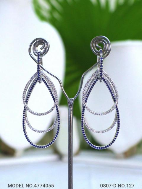 Indian CZ Earrings