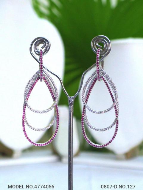 Indian CZ Earrings