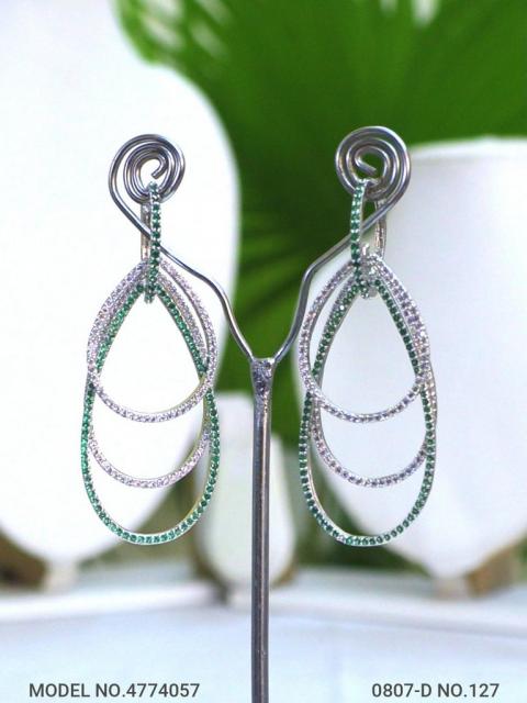 Indian CZ Earrings