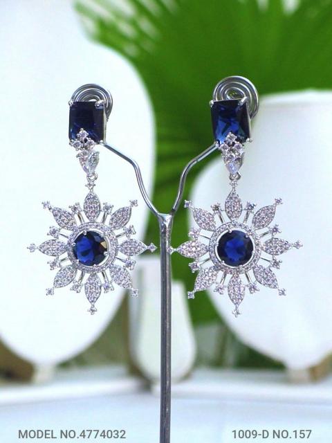 Indian CZ Earrings