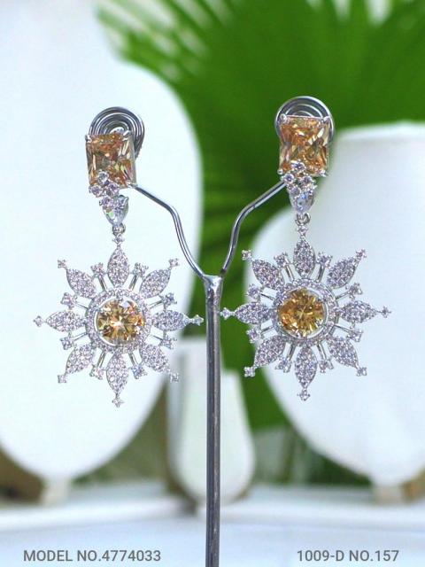 Indian CZ Earrings