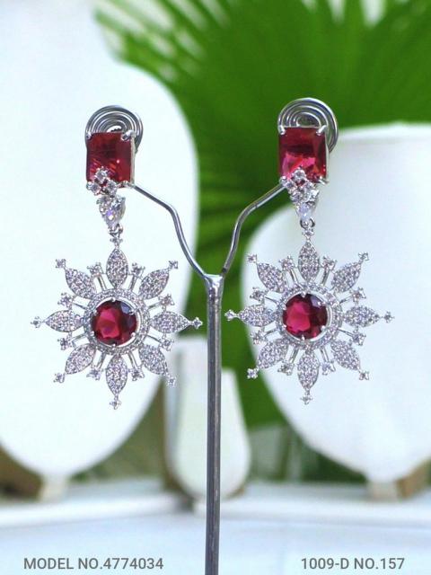 Indian CZ Earrings