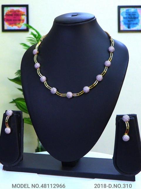 Cz Jewelry Set | Classic Pattern