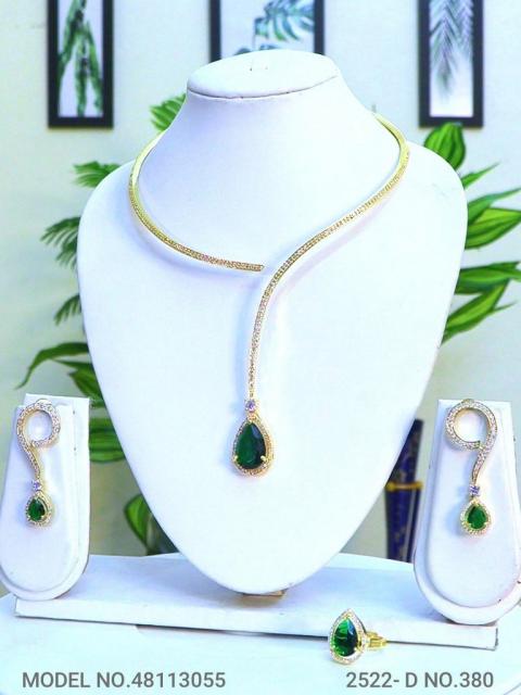 Cz Jewelry Set | Classic Pattern
