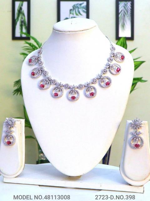 Made in India | Cz Necklace Set