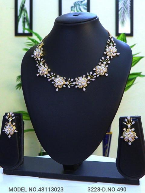 Cz Jewelry Set | Classic Pattern
