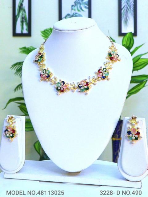 Cz Jewelry Set | Classic Pattern