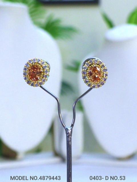 American diamond Earring Indian hand crafted