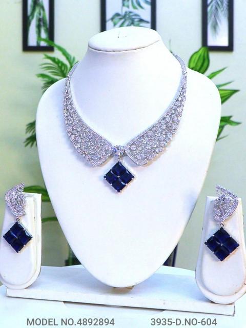 Traditional Zirconia Jewelry Set for Classy Women