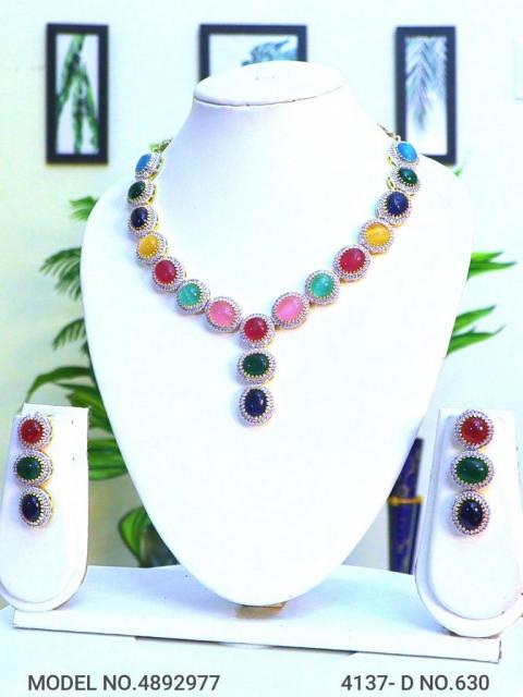 Original Zircon Necklace Set