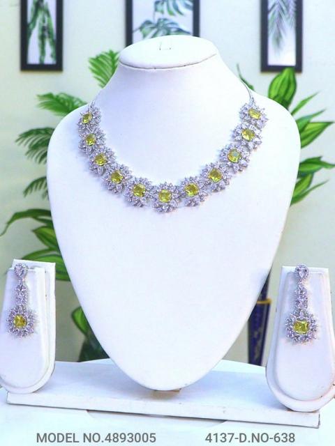 Original Cz Traditional Necklace