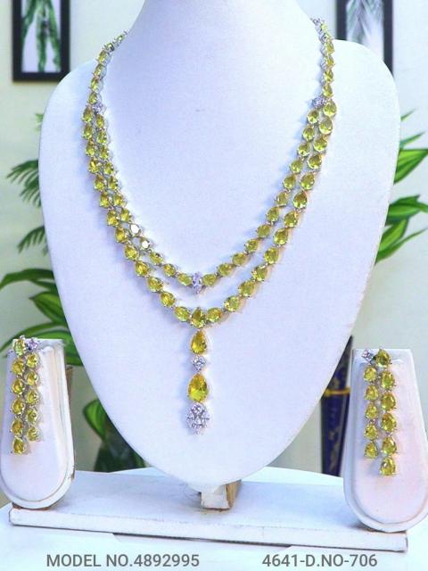 Original Zircon Necklace Set
