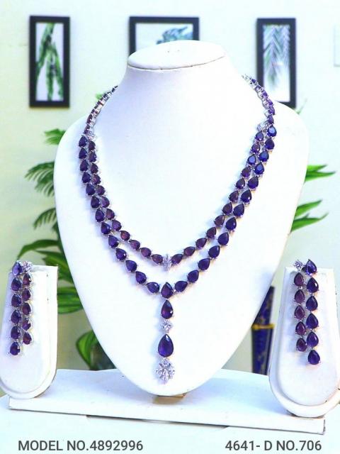 Original Zircon Necklace Set