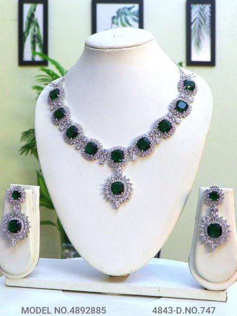 Traditional Cz Jewelry Sets