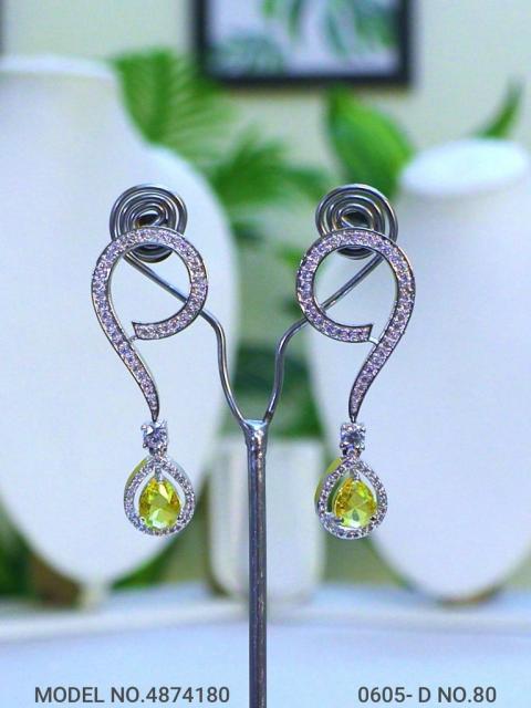 Indian CZ Earrings