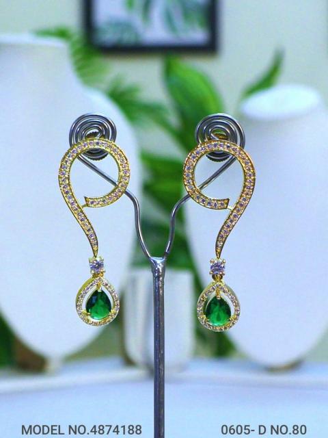 Indian CZ Earrings