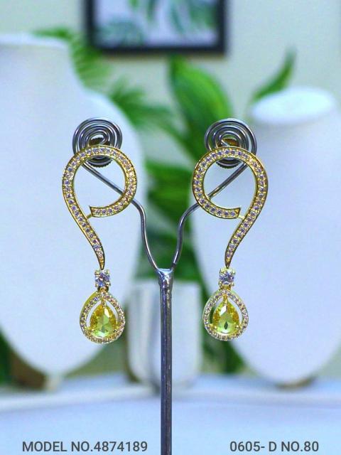 Indian CZ Earrings