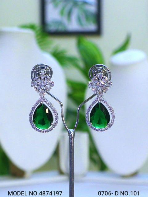 Indian CZ Earrings