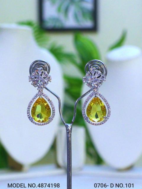Indian CZ Earrings