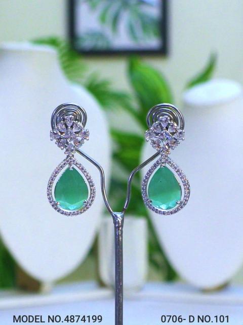 Indian CZ Earrings