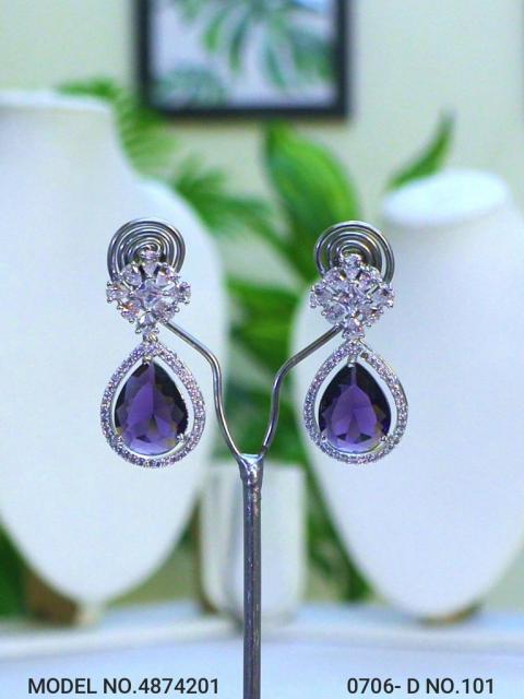 Indian CZ Earrings