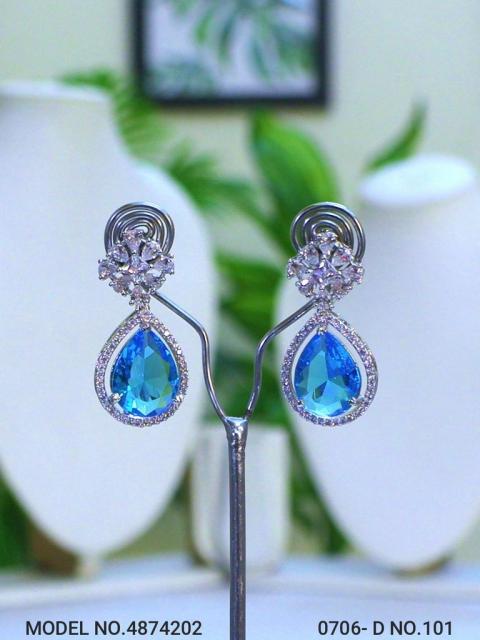Indian CZ Earrings