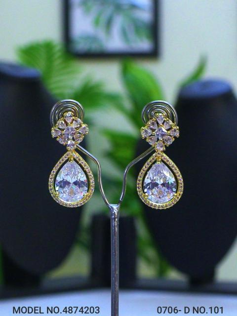 Indian CZ Earrings