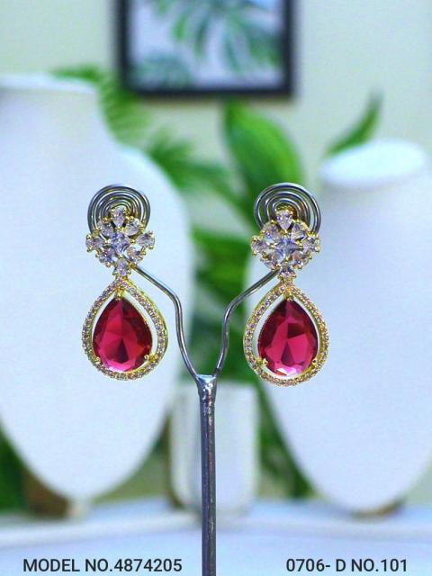 Indian CZ Earrings