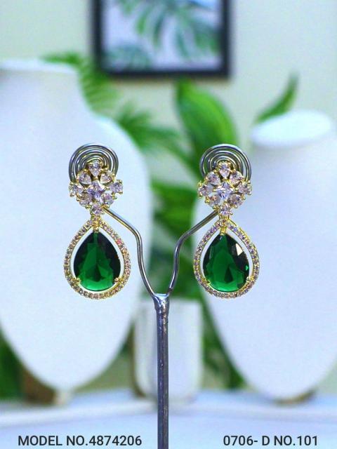 Indian CZ Earrings