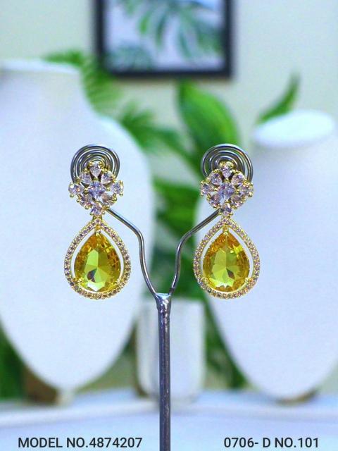 Indian CZ Earrings