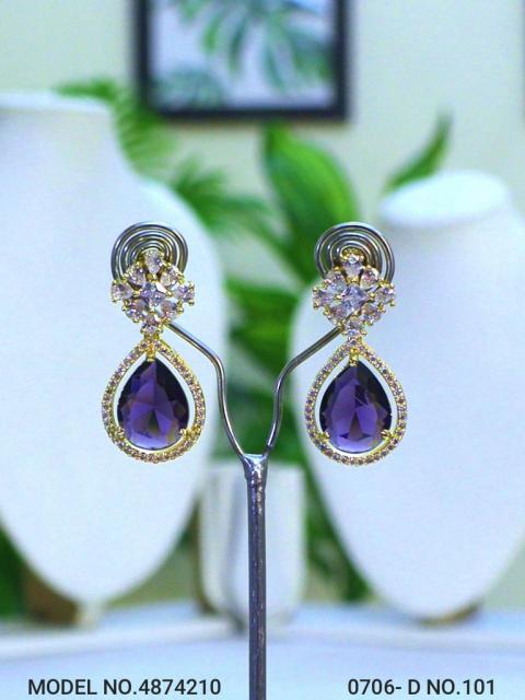 Indian CZ Earrings