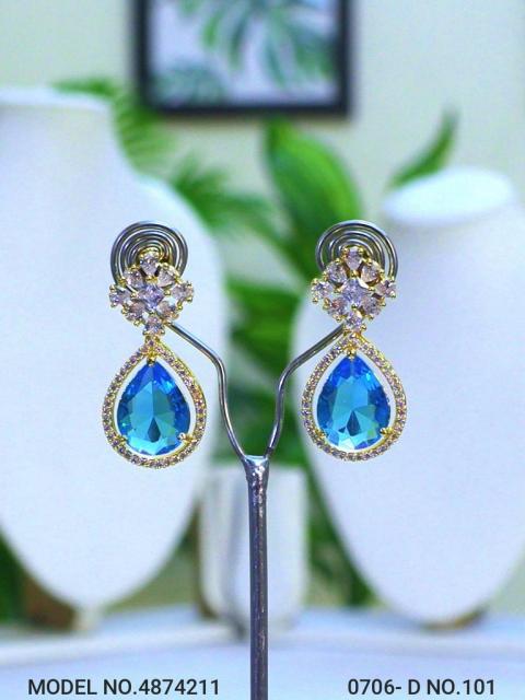 Indian CZ Earrings