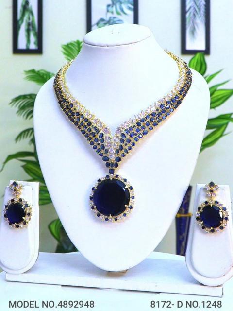 Handmade Traditional Masterpiece Zircon Jewelry Set