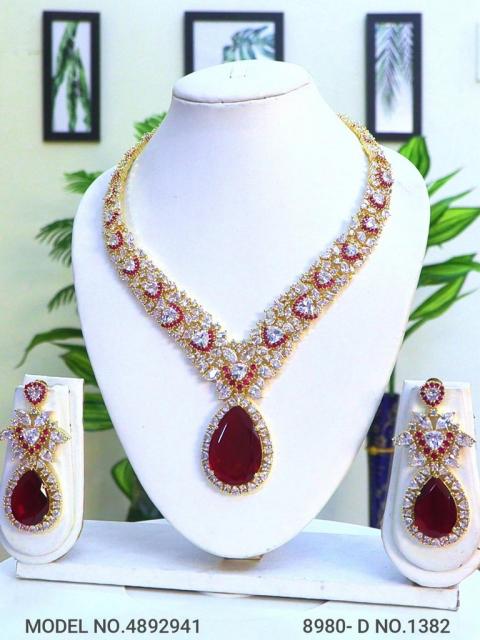 Original Zircon Necklace Set