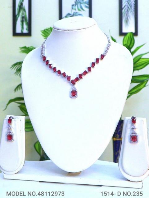 Cz Jewelry Set | Classic Pattern