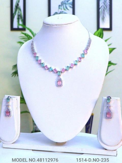 Classic yet Trendy | Cz Fashion Necklace Set
