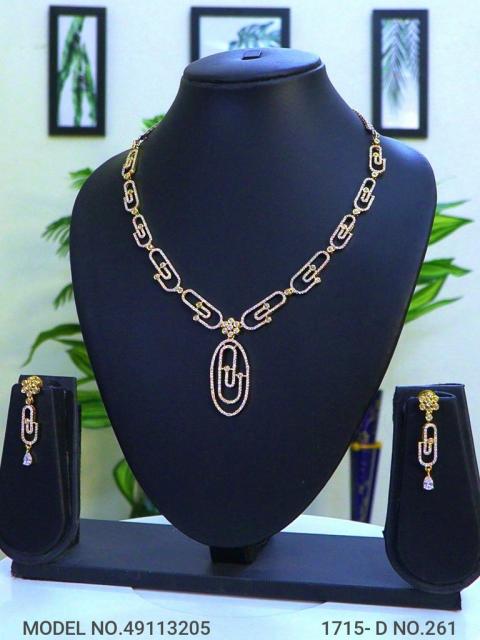 Cz Jewelry Set | Classic Pattern
